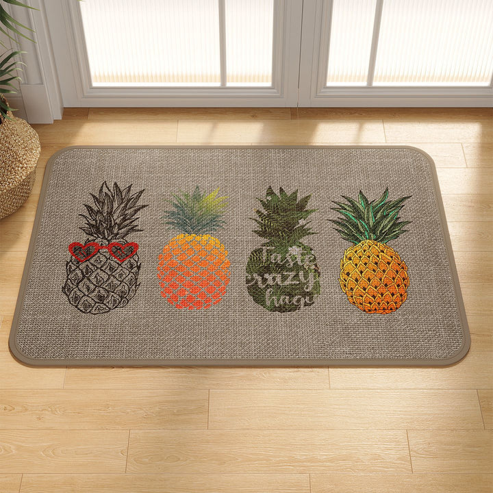 Spaß Ananas Thema Küchenmatte