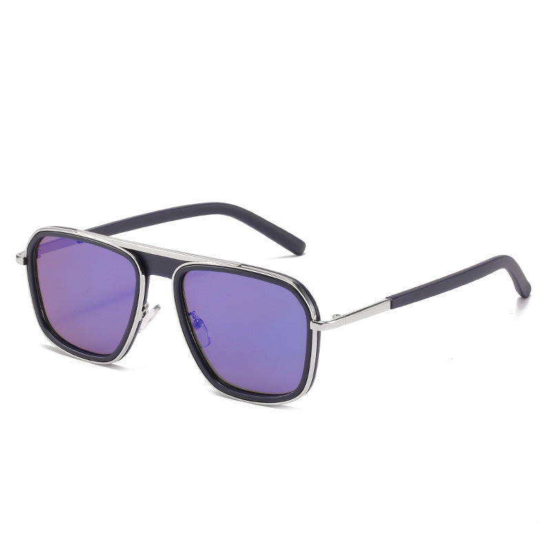 Damen Modische Sonnenbrille mit luxuriösem Metallrahmen und breitem UV-Schutz Karnz