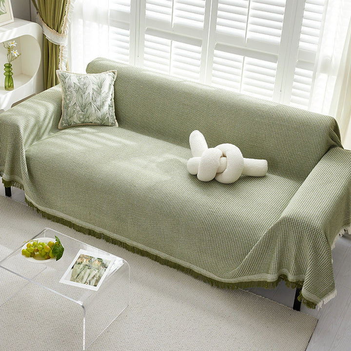 Gemütliche Sofa-Decke