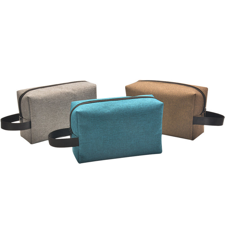 Hochwertige Canvas Kosmetiktasche