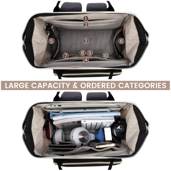 Stylischer Multifunktionsrucksack Karnz