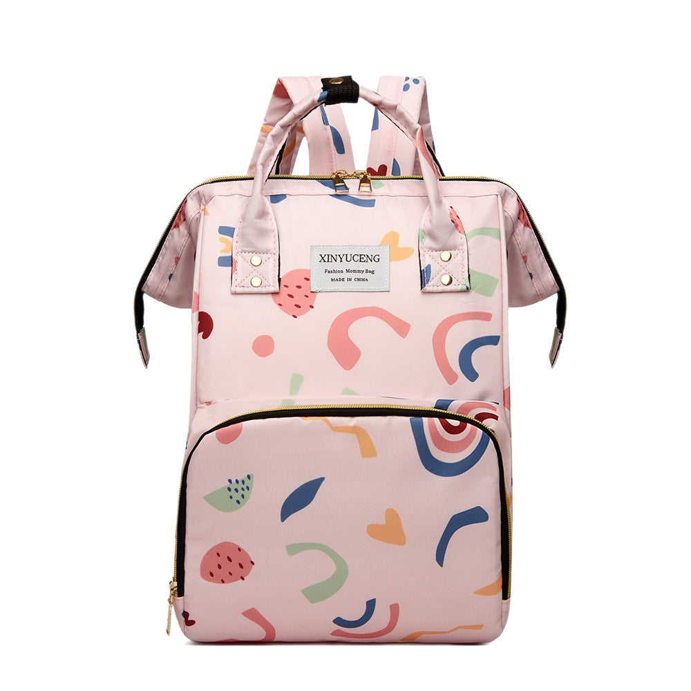 Trendiger Tierdruck Wickelrucksack Karnz