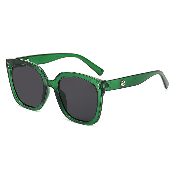 Damen quadratische Sonnenbrille mit elegantem Rahmen und UV-Schutz Karnz