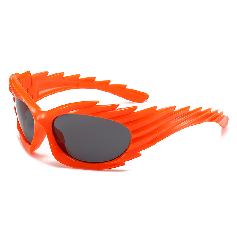 Damen sportliche und stylische Sportsonnenbrille mit innovativem Design Karnz