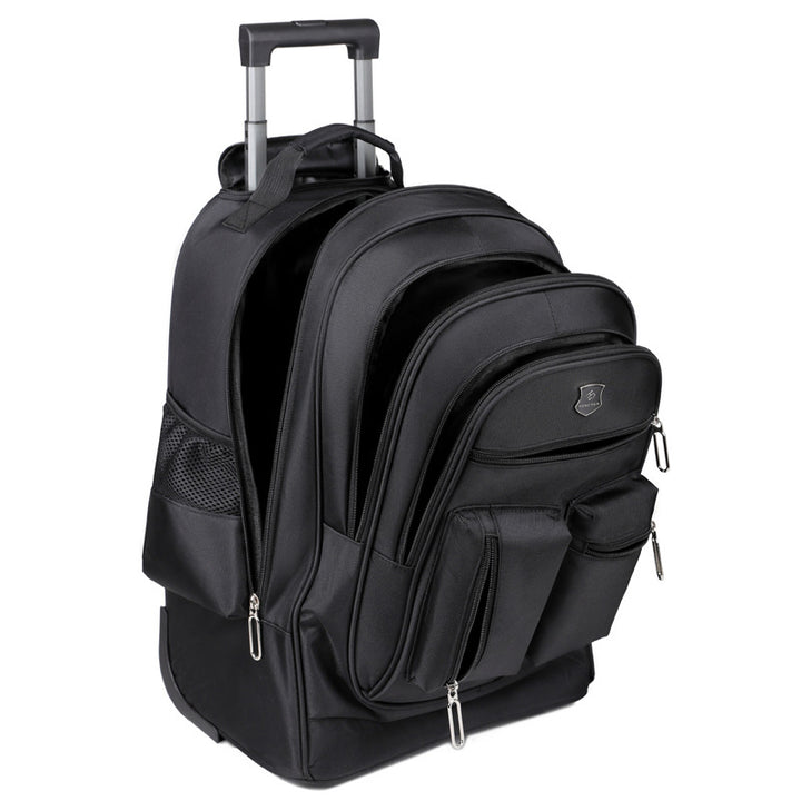 Rollende Rucksack mit erweiterbarem Stauraum Karnz