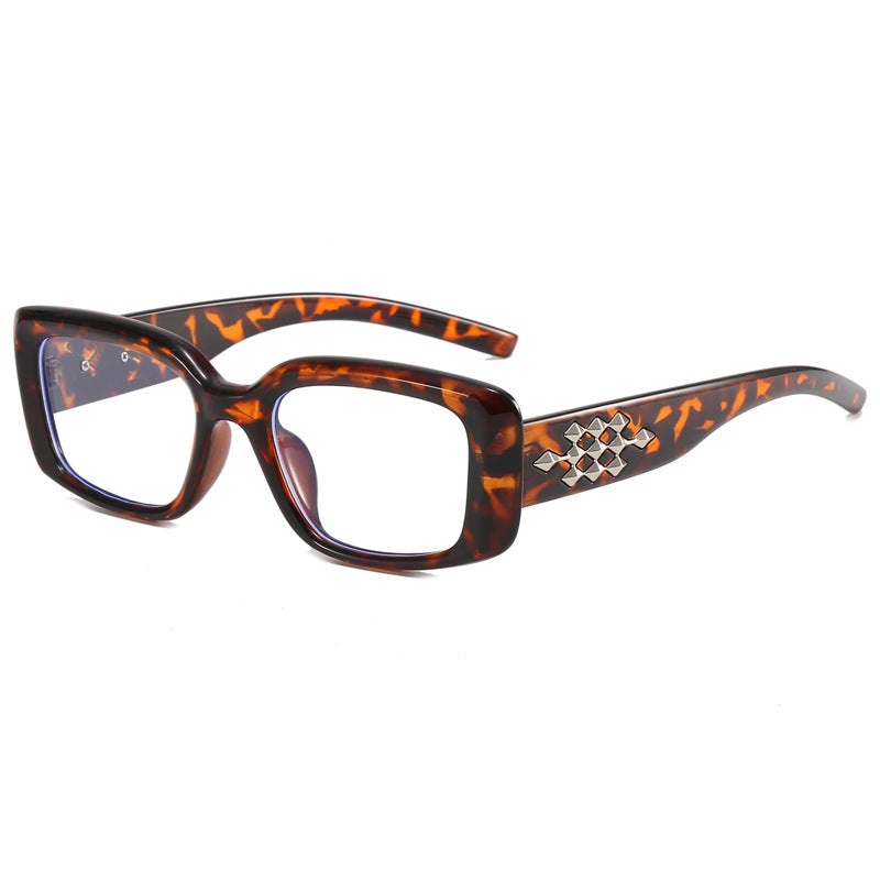 Damen Modische Brille mit verziertem Rahmen Karnz