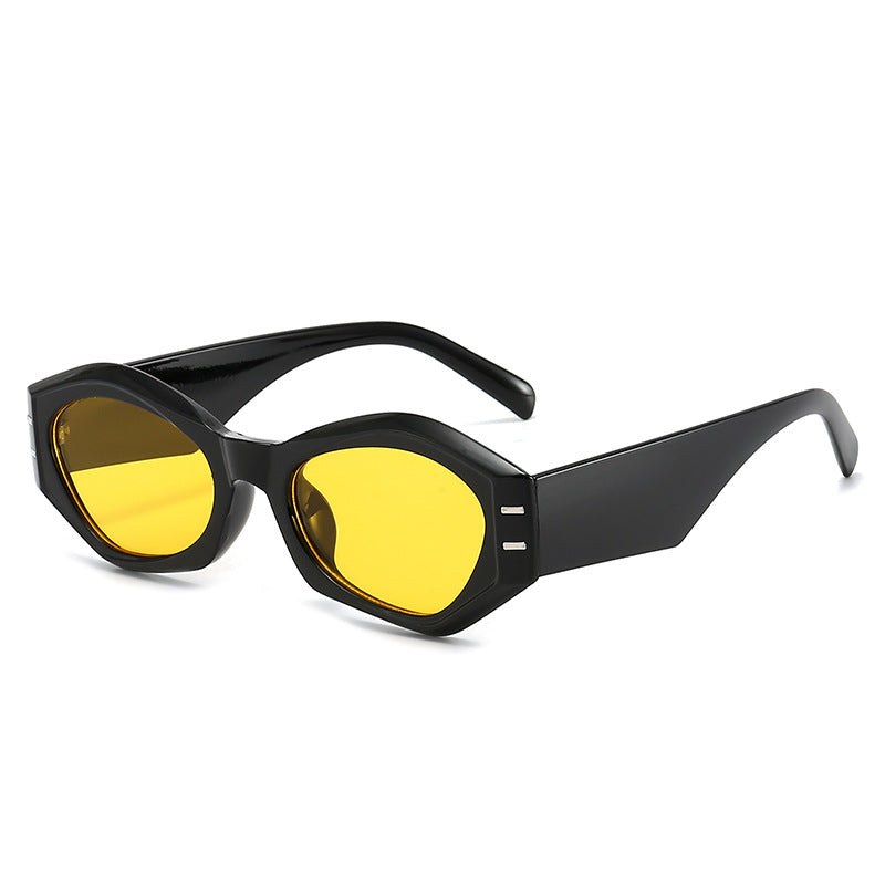 Designer Winkel-Sonnenbrille