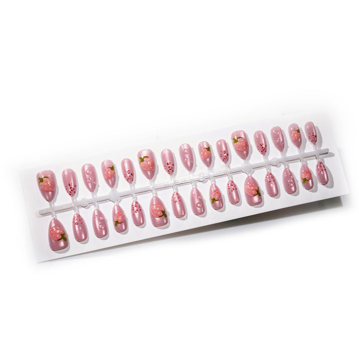 Frucht-Themen Press-On Nagelkunst Set