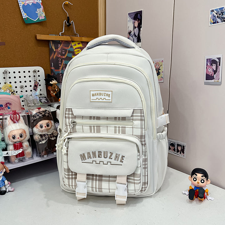 Multifunktionaler karierten Rucksack