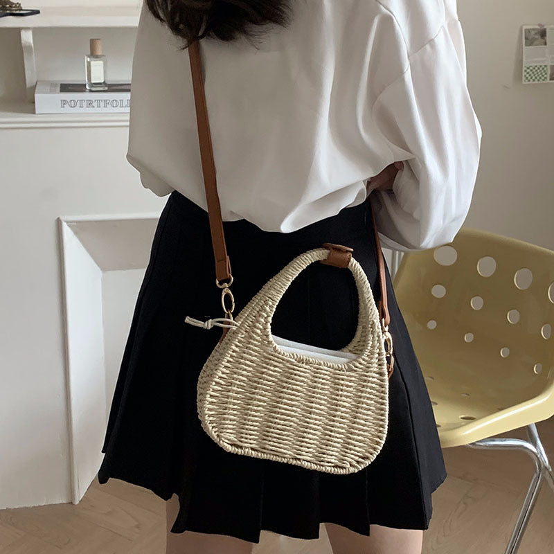 Damen Korb-Umhängetasche mit stilvollem Design Karnz