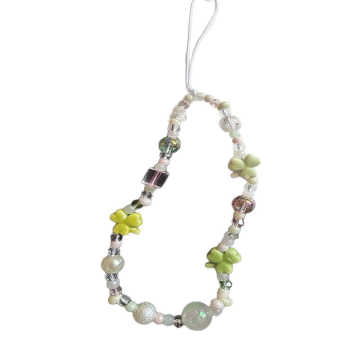 Farbige Charm Perlen Halskette Karnz