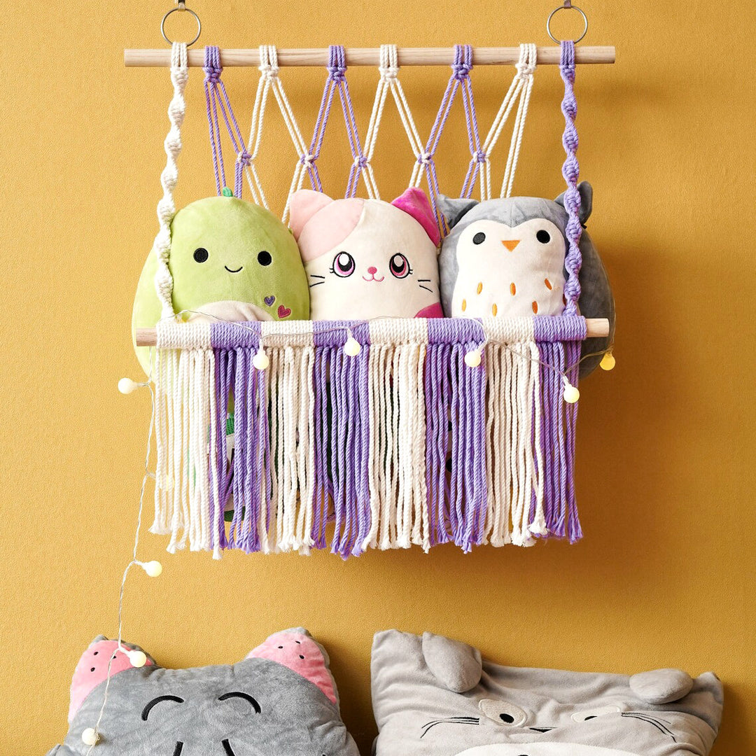 Handgewebter Wandbehang im Boho-Stil