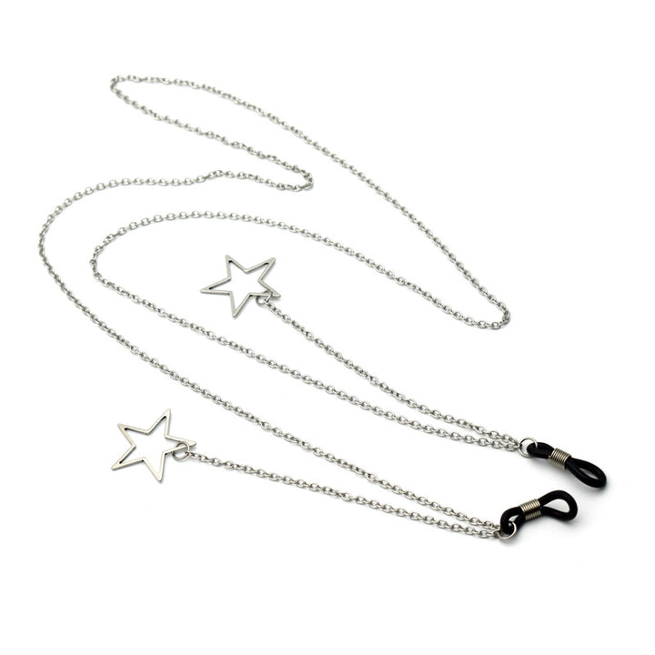 Stylischer geometrischer Ketten-Brillenhalter Karnz