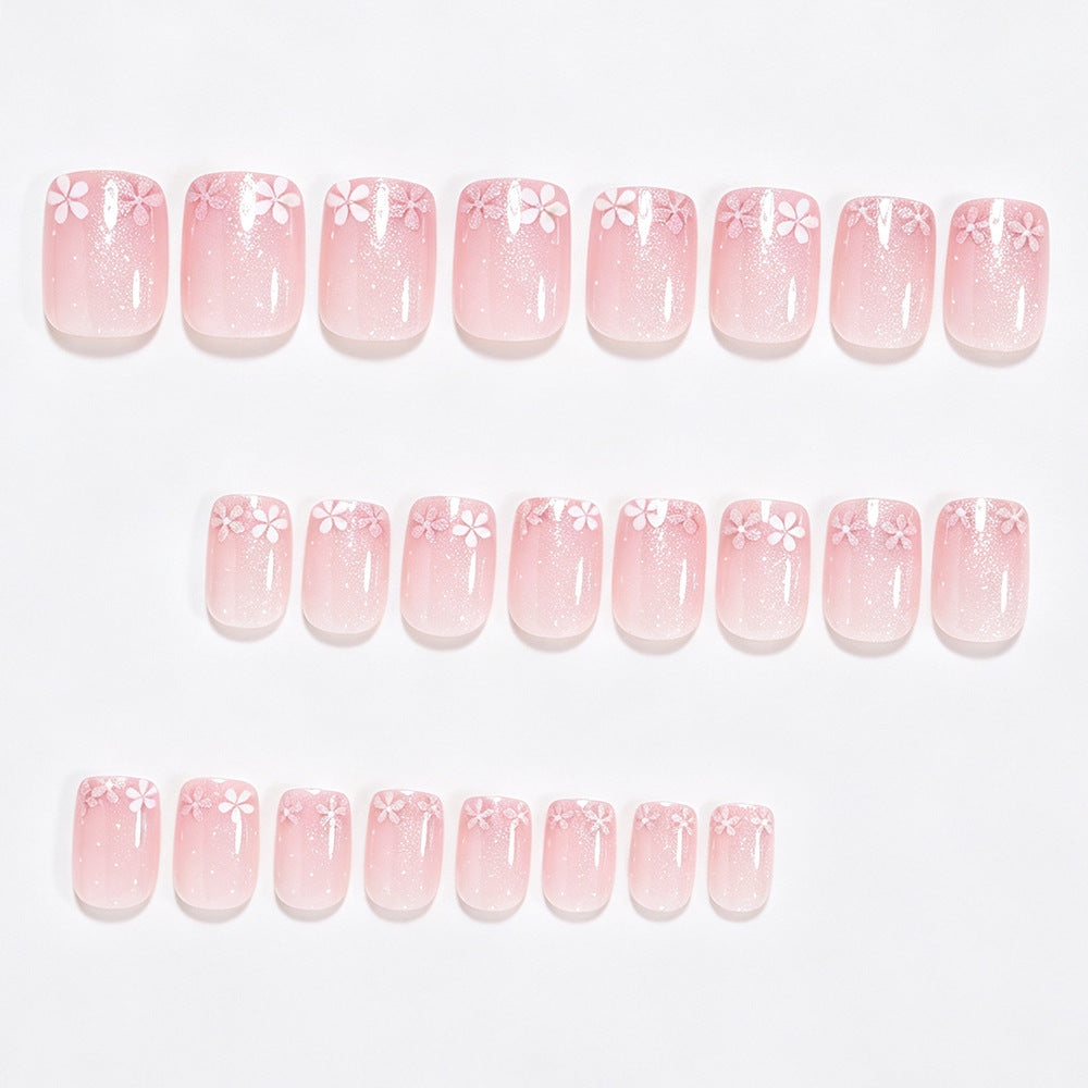 Florale Blüten Nagelkunst Wraps Karnz