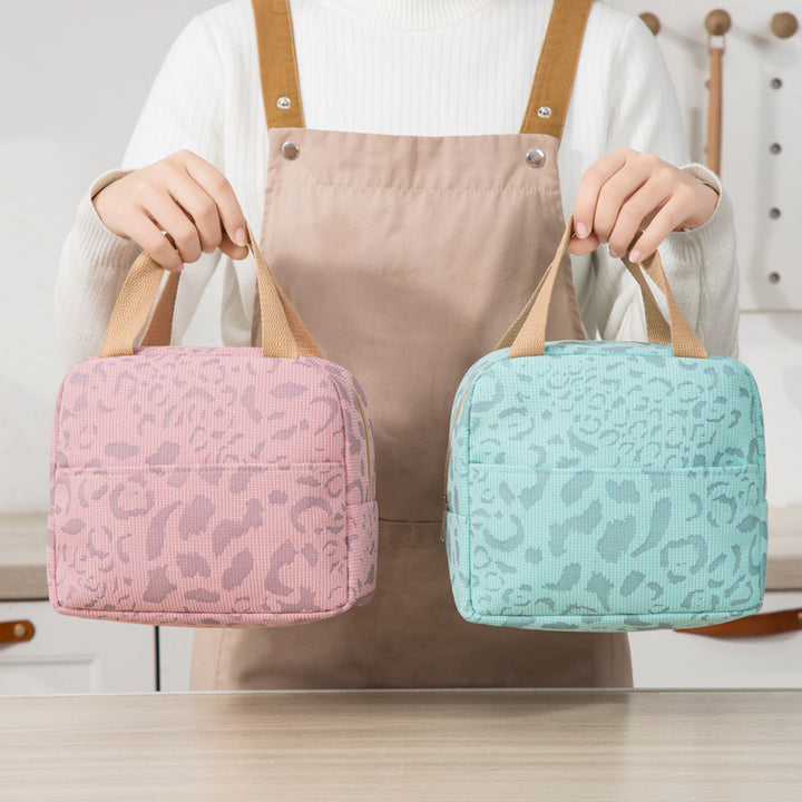 Isolierte Lunchbox mit stilvollem Druck Karnz