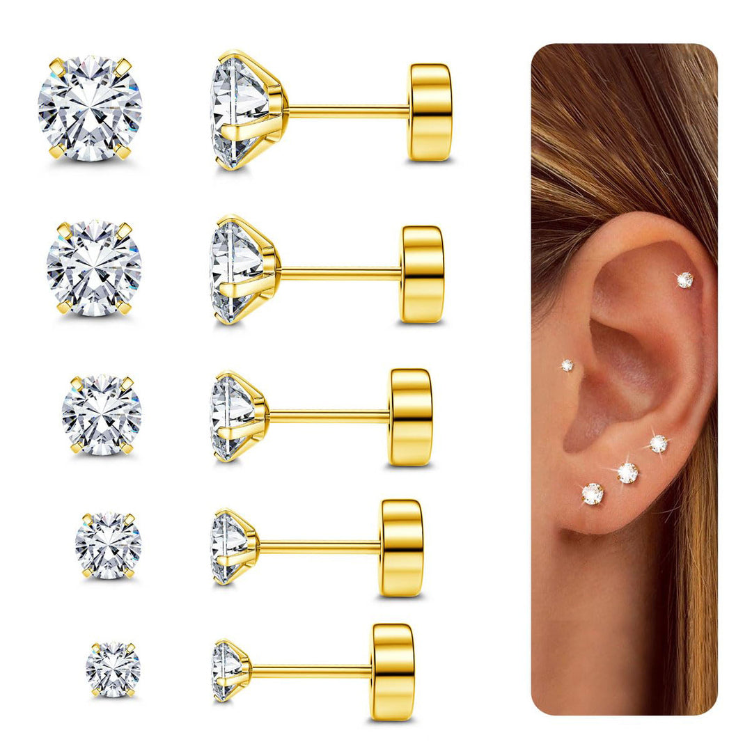 Premium Diamant Ohrstecker Karnz