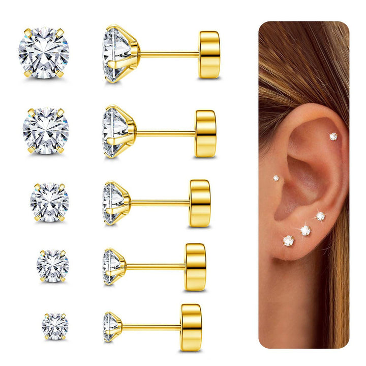 Premium Diamant Ohrstecker Karnz