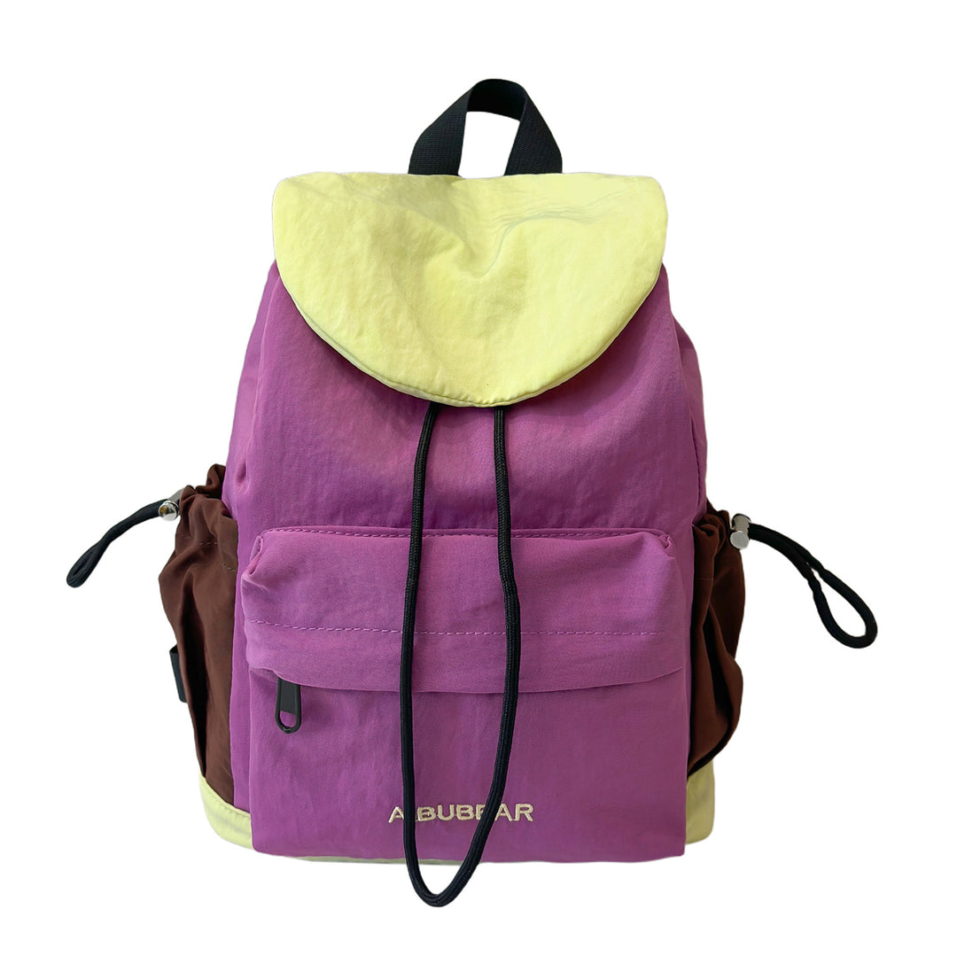 Multi-Taschen Stilvoller Rucksack mit Verstellbaren Trägern Karnz