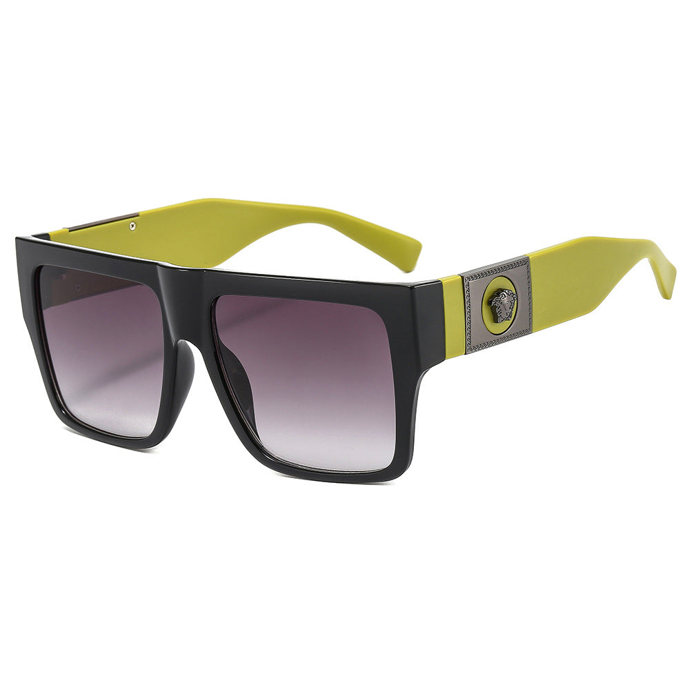 Damen Stilvolle Plateau Sonnenbrille Karnz