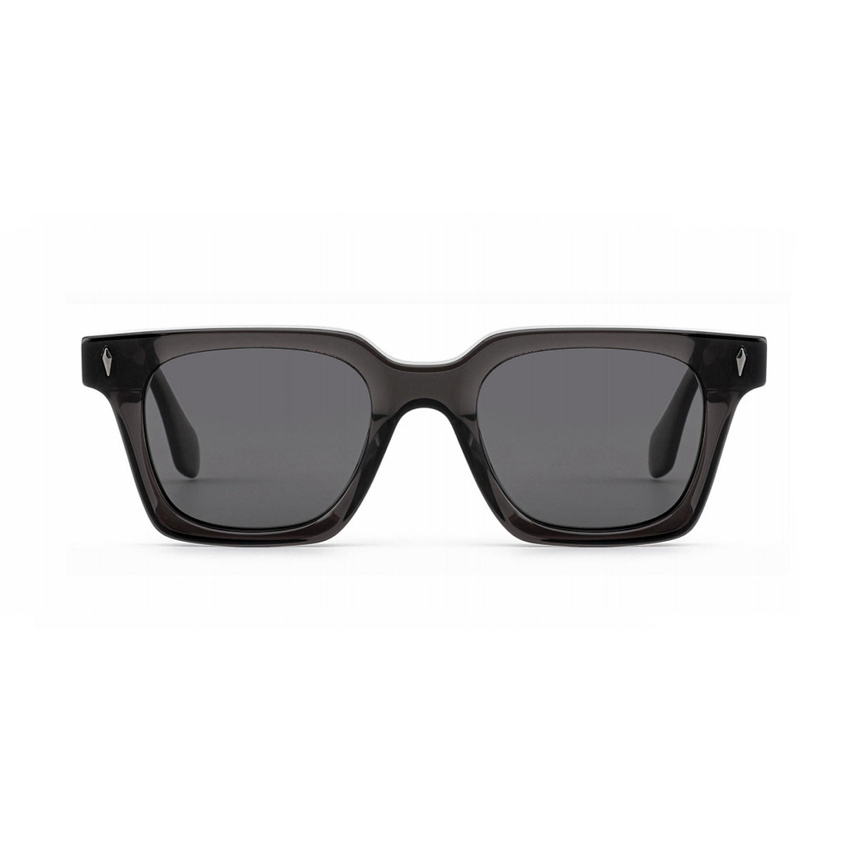 Damen klassische quadratische Sonnenbrille mit robustem Rahmen und UV-Schutz Karnz