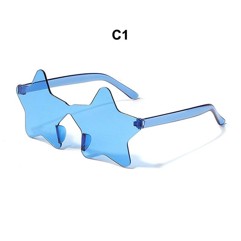 Damen Star-Shaped Sonnenbrille Karnz