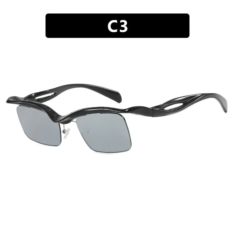 Damen sportliche Sonnenbrille mit aerodynamischem Design und komfortablem Tragegefühl Karnz