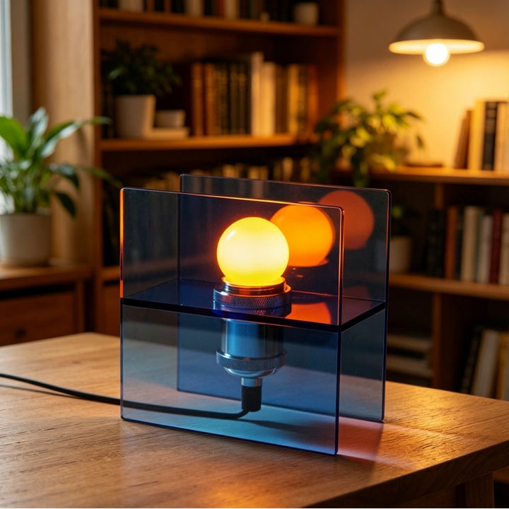 Künstlerische Tischlampe
