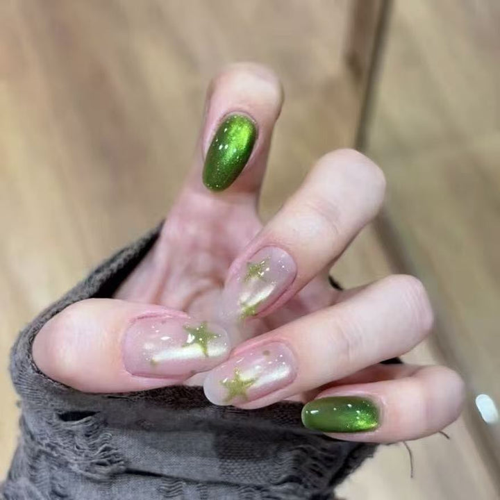 Künstlerisches Ombre Glitter Nagelkunst Set Karnz