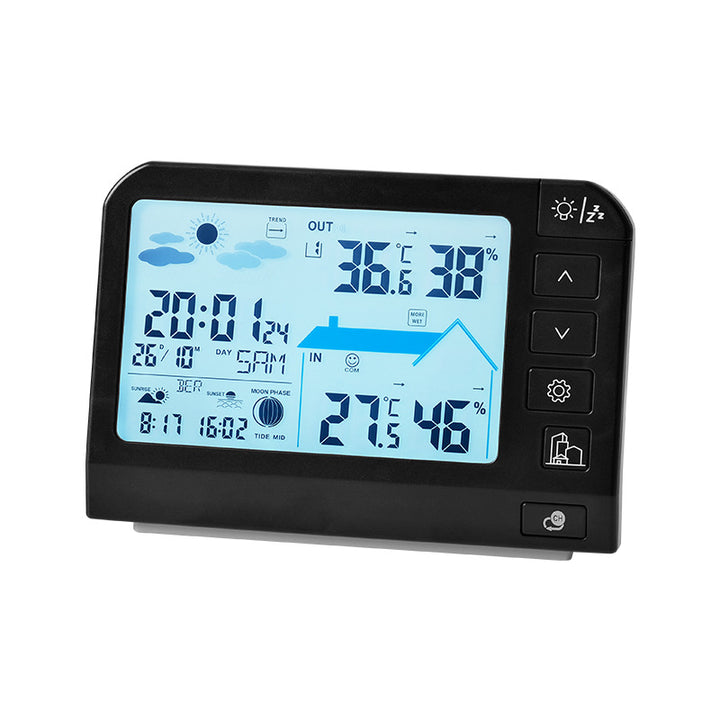Digitaler Wetter-Alarmwecker mit multifunktionalem Display Karnz