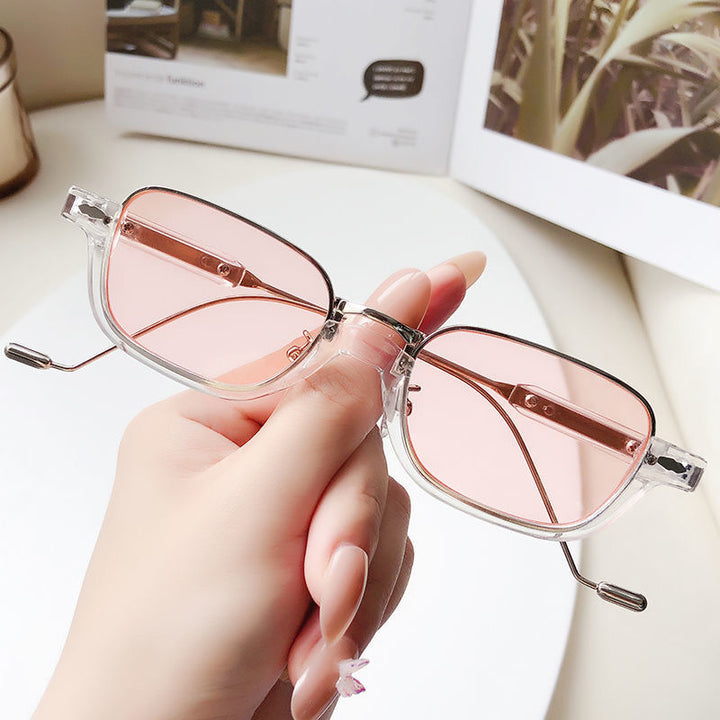 Modische Rechteckbrille Karnz