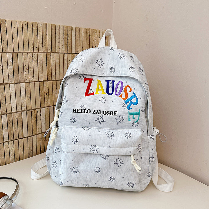 Stylischer mit Sternen verzierten Cordura-Rucksack Karnz