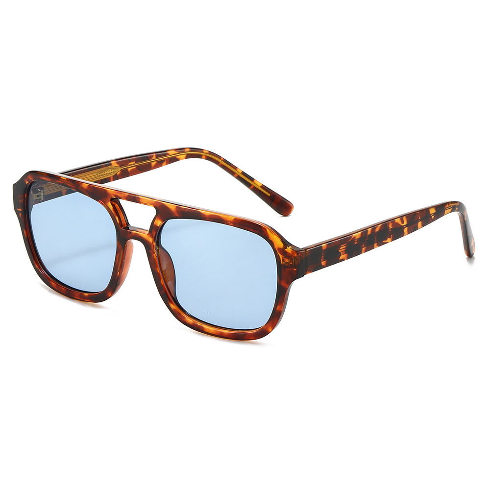 Damen modische Sonnenbrille im eleganten, kantigen Design Karnz