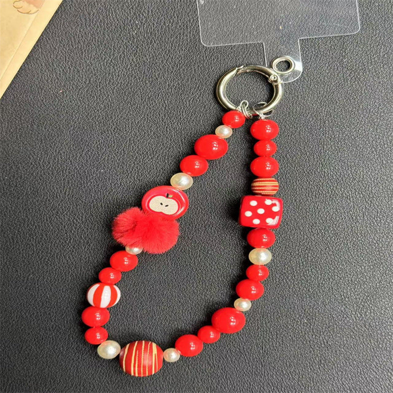 Perlen Charakter Schlüsselanhänger Halter Karnz
