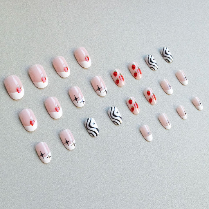 Dekorative Nagelkunst