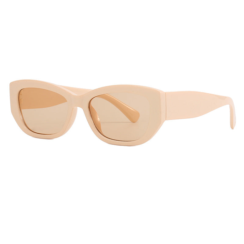 Damen modische Cat-Eye Sonnenbrille aus robustem Kunststoff Karnz