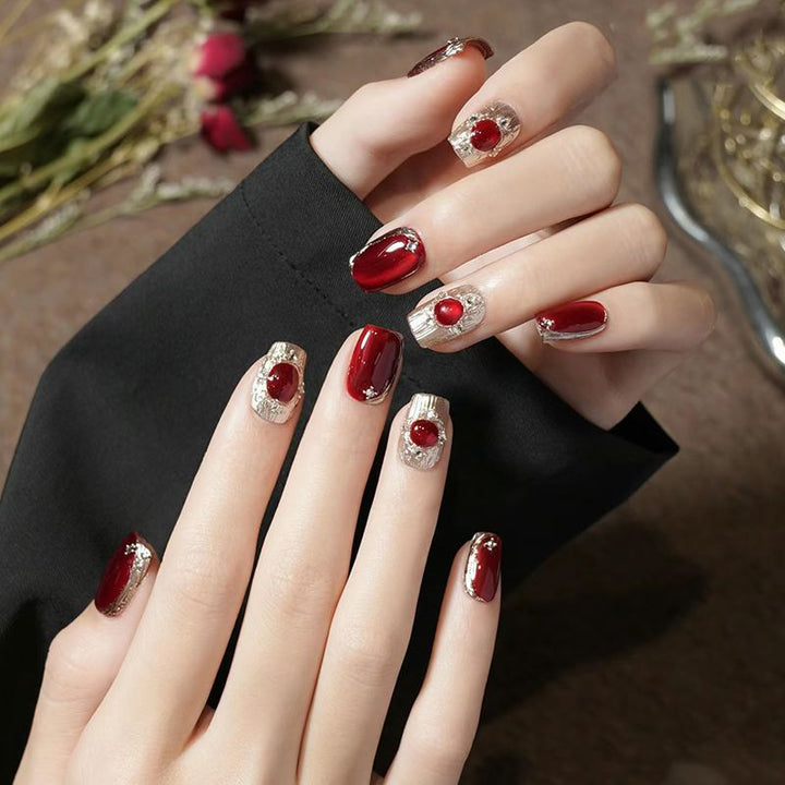 Festliches Glamouröses Nagelkunst-Set Karnz