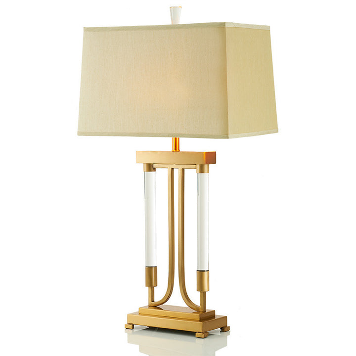 Elegante Kristallglas Tischlampe