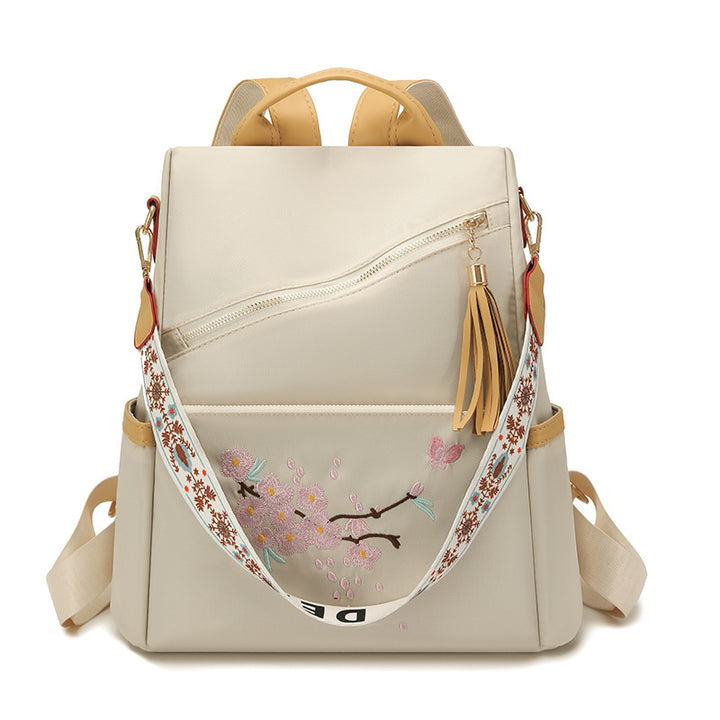 Stylische Bestickte Rucksack Karnz