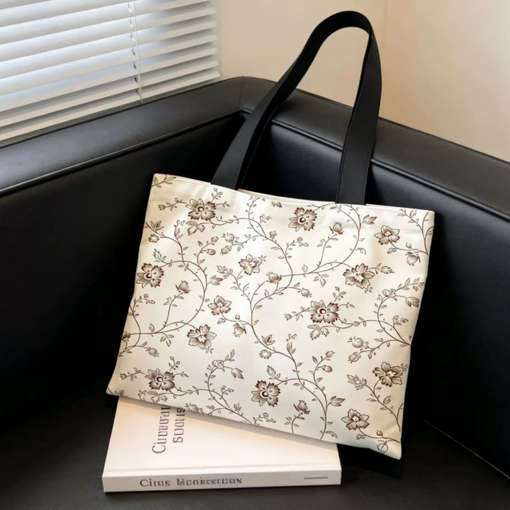 Elegante Blumentaschenmuster Tragetasche