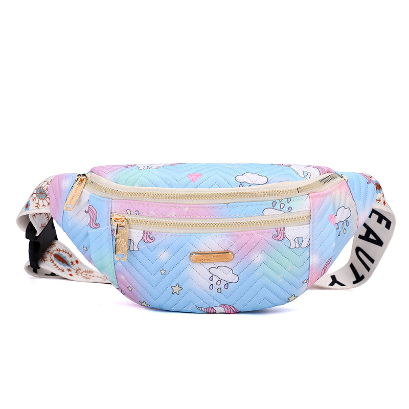 Stylische bedruckte Gürteltasche Karnz