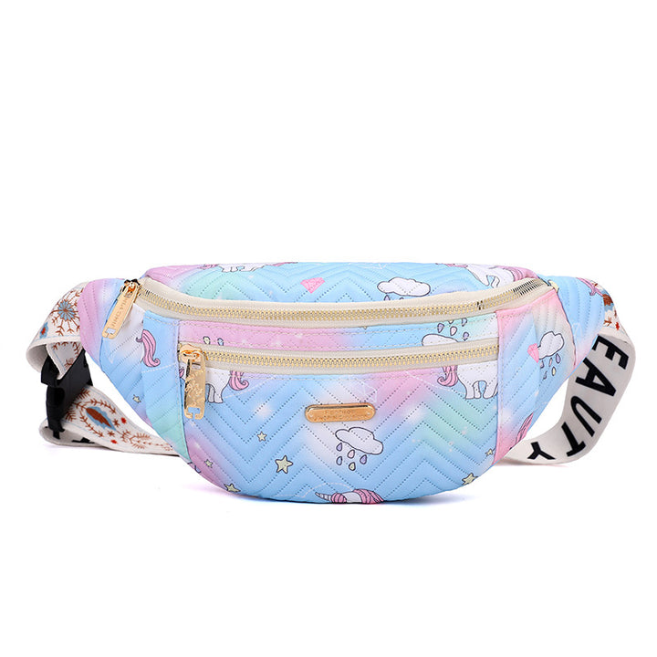 Stylische bedruckte Gürteltasche Karnz