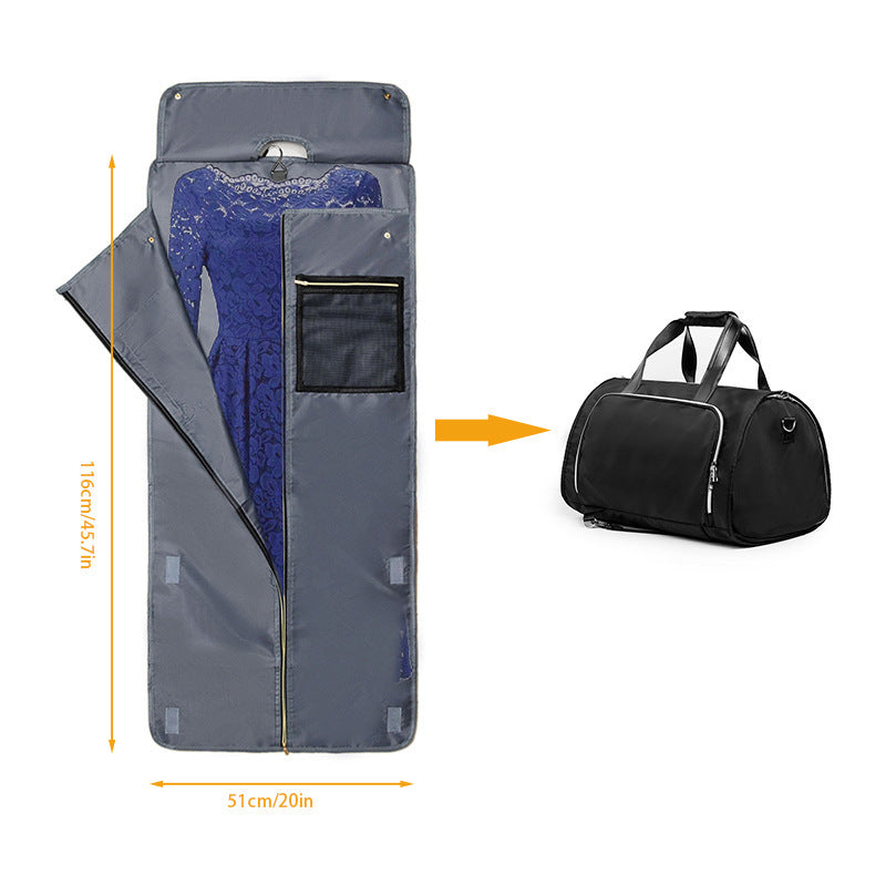 Elegante Reisetasche mit Integriertem Kleiderschutz Karnz