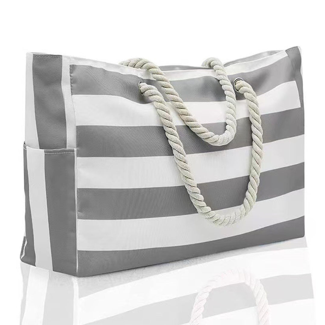 Strandtasche mit Robusten Seilgriffen Karnz