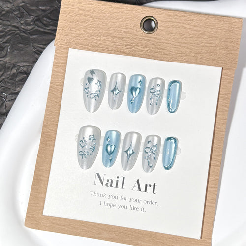 Dekoratives Themen-Presse-Nagelkunst-Set