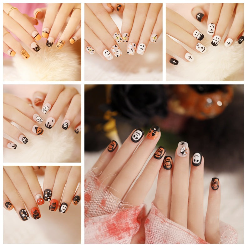 Kreative Halloween Nagelkunst Karnz