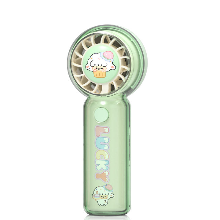 Damen tragbarer Mini-Ventilator mit fröhlichem Design Karnz