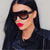 Damen Sportliche oversized Sonnenbrille mit futuristischem Design Karnz