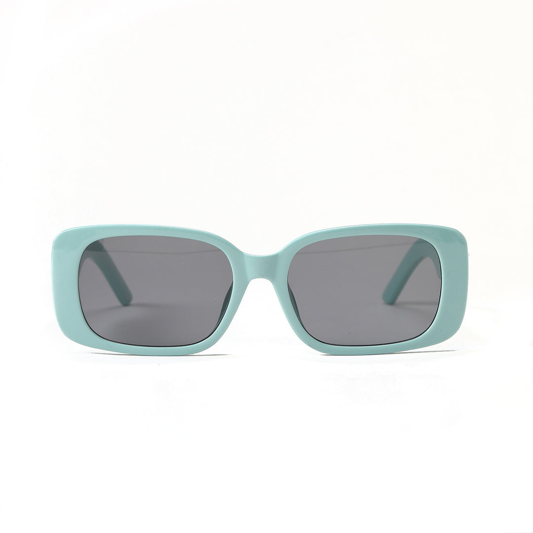 Damen rechteckige Sonnenbrille mit stilvollem Rahmen Karnz