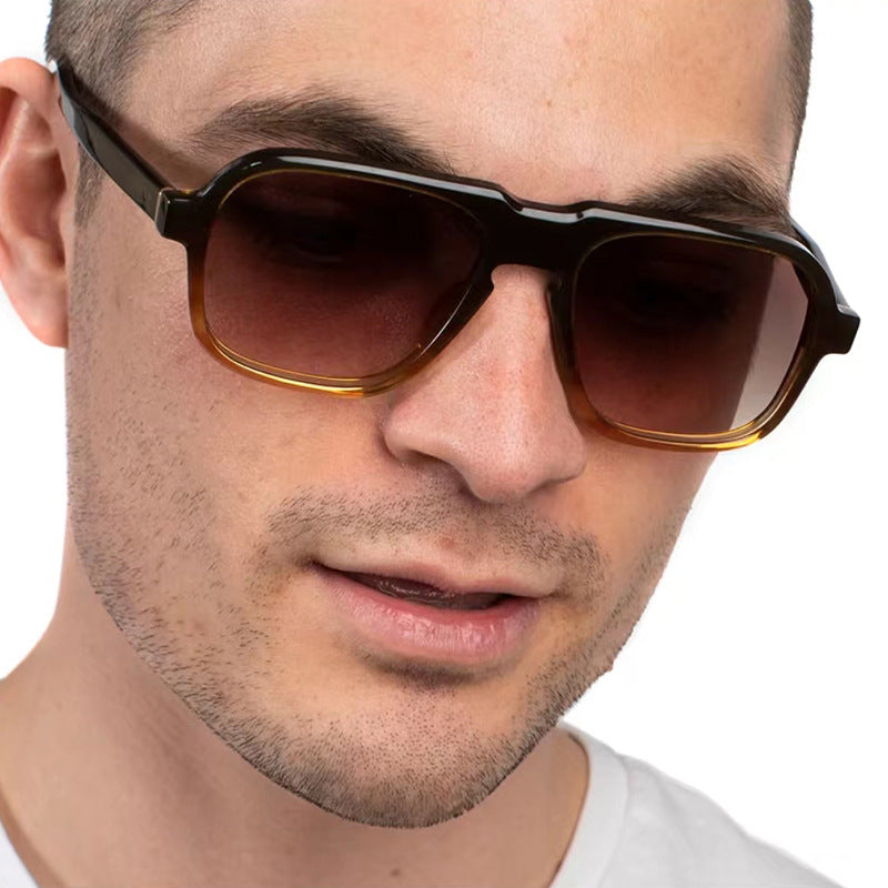 Damen außergewöhnliche Sonnenbrille im modernen Tierdruckdesign Karnz
