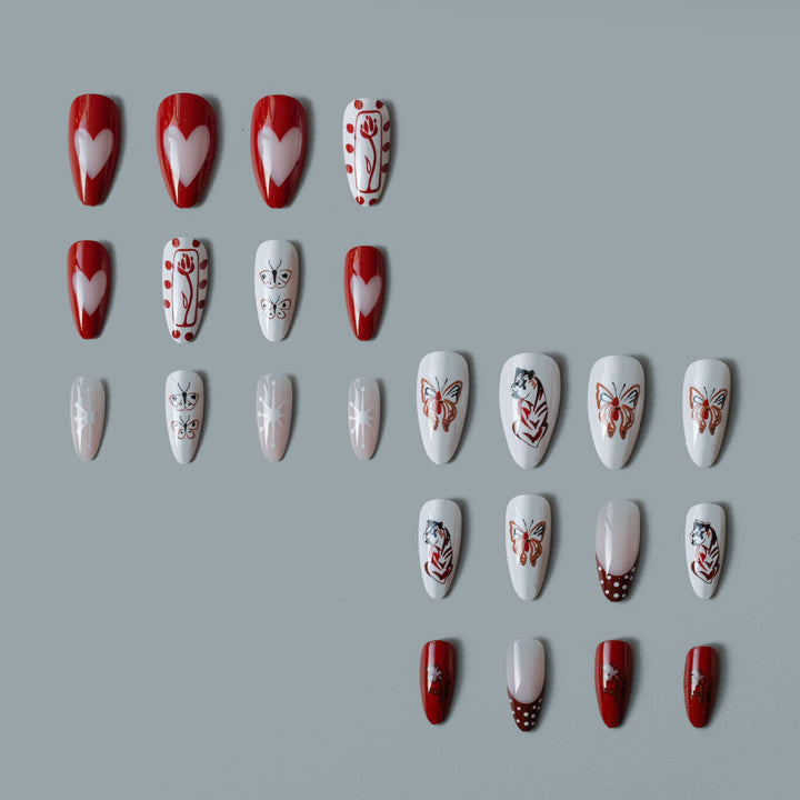 Künstlerisches Maniküre Nagelkunst Set